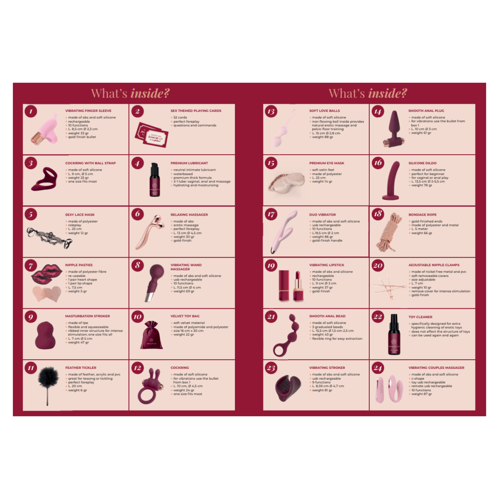 DREAMTOYS - CALENDARIO ADVIENTO SEXY LOVE - Imagen 2