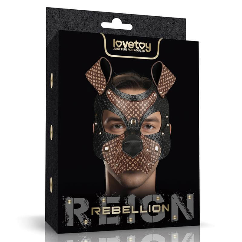 LOVETOY - MASCARA CACHORRO REBELLION REIGN CLASSIC