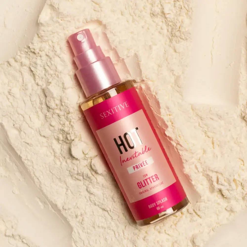 SEXITIVE - BODY SPLASH HOT INEVITABLE PRIVÉE CON GLITTER 60ML