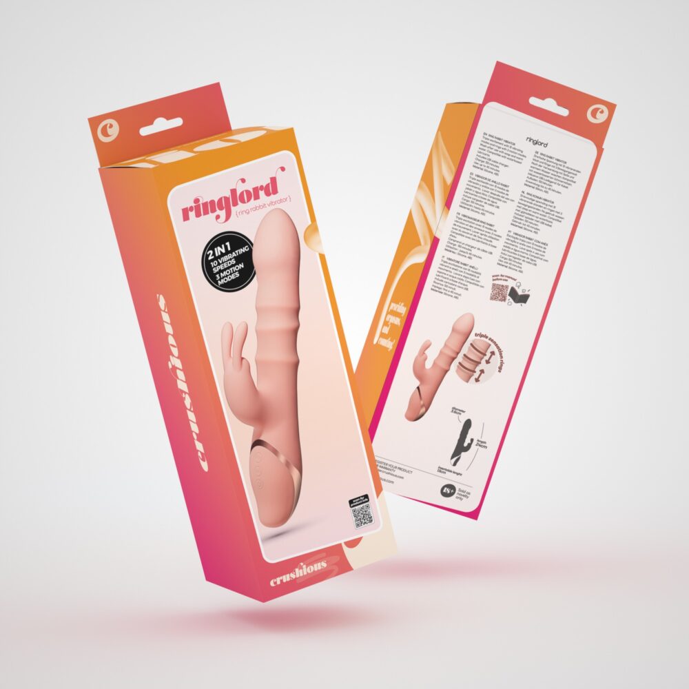 CRUSHIOUS - VIBRADOR RINGLORD RABBIT - Imagen 2