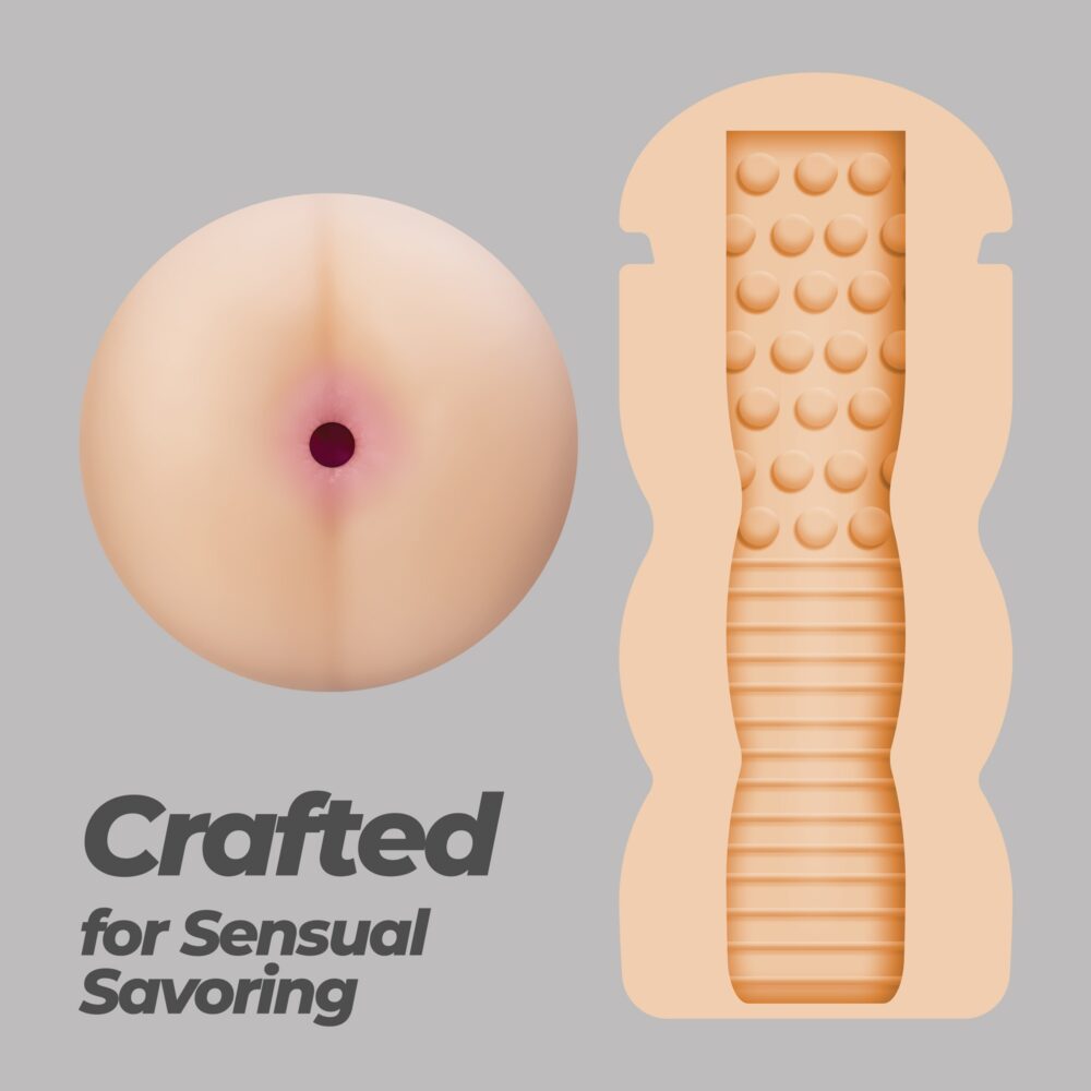 CRUSHIOUS - FAPPUCINO MASTURBADOR ANAL PORTÁTIL HOT BUNS - Imagen 2