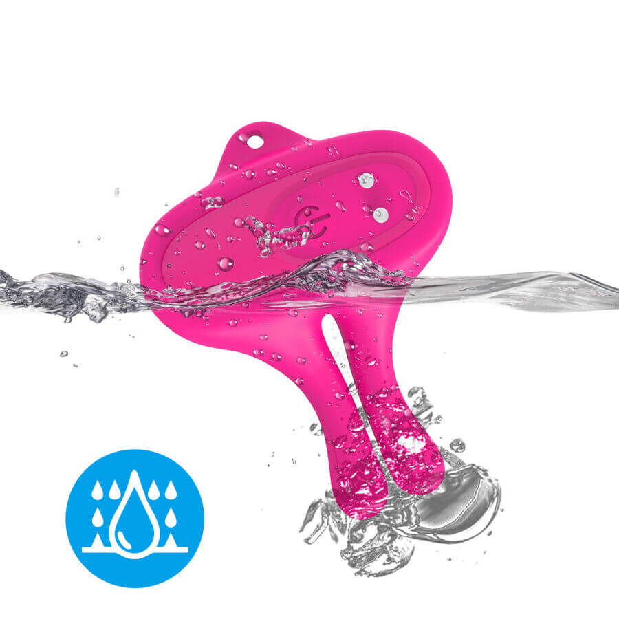 ARMONY - PINZAS PARA PEZONES MAGNÉTICA CON VIBRACIÓN FORMA CONEJO ROSA - Imagen 8