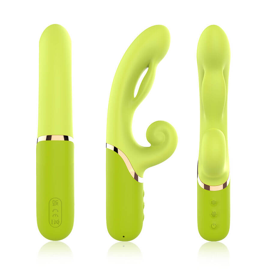 ARMONY - VIBRADOR ESTIMULADOR PUNTO A INFLABLE VERDE - Imagen 5