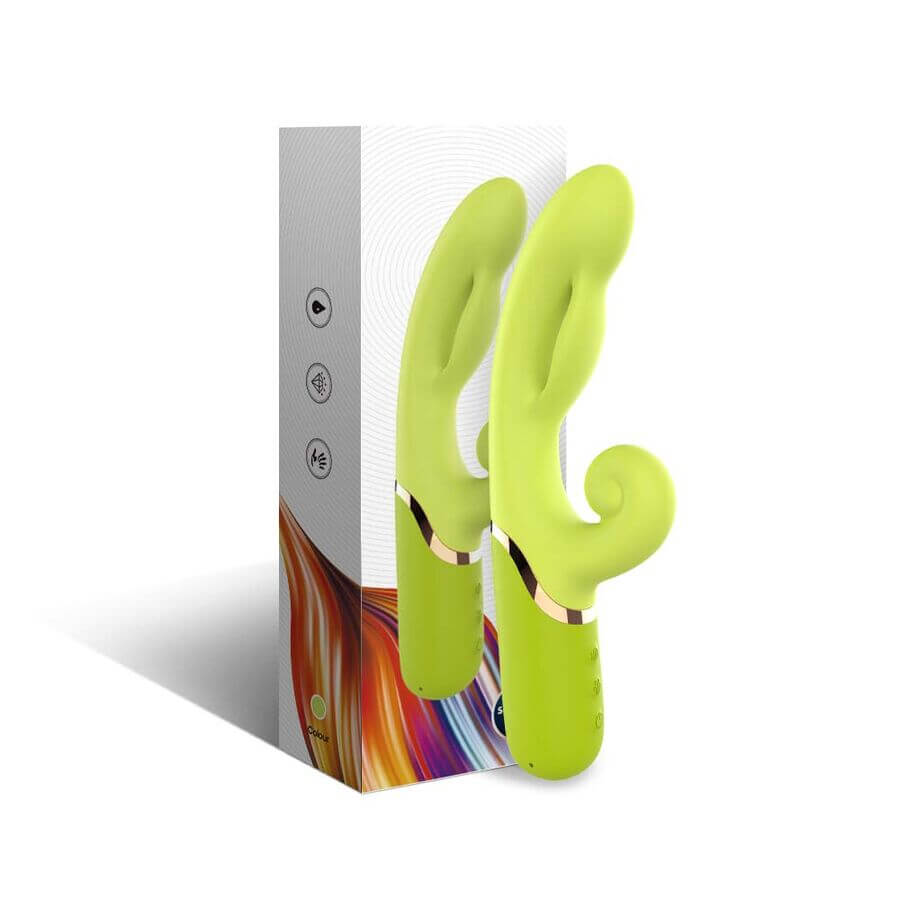 ARMONY - VIBRADOR ESTIMULADOR PUNTO A INFLABLE VERDE - Imagen 4