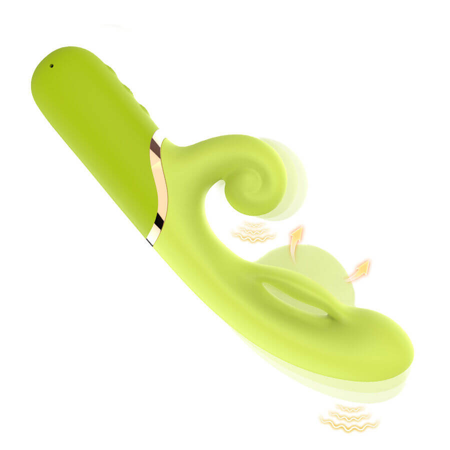 ARMONY - VIBRADOR ESTIMULADOR PUNTO A INFLABLE VERDE - Imagen 2