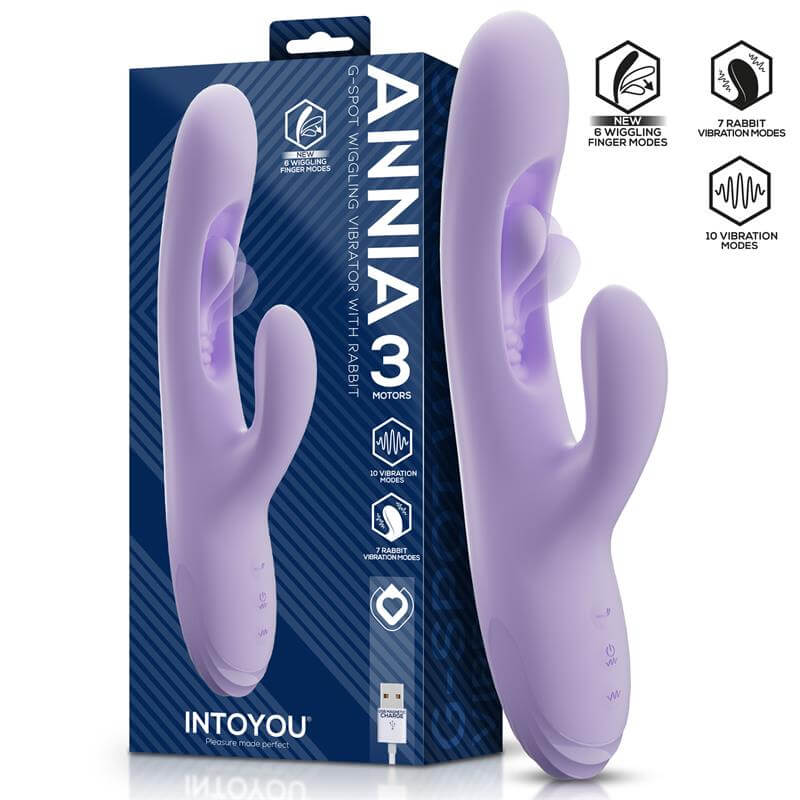 INTOYOU - ANNIA VIBRADOR G-SPOT CON WIGGLING INTERNO
