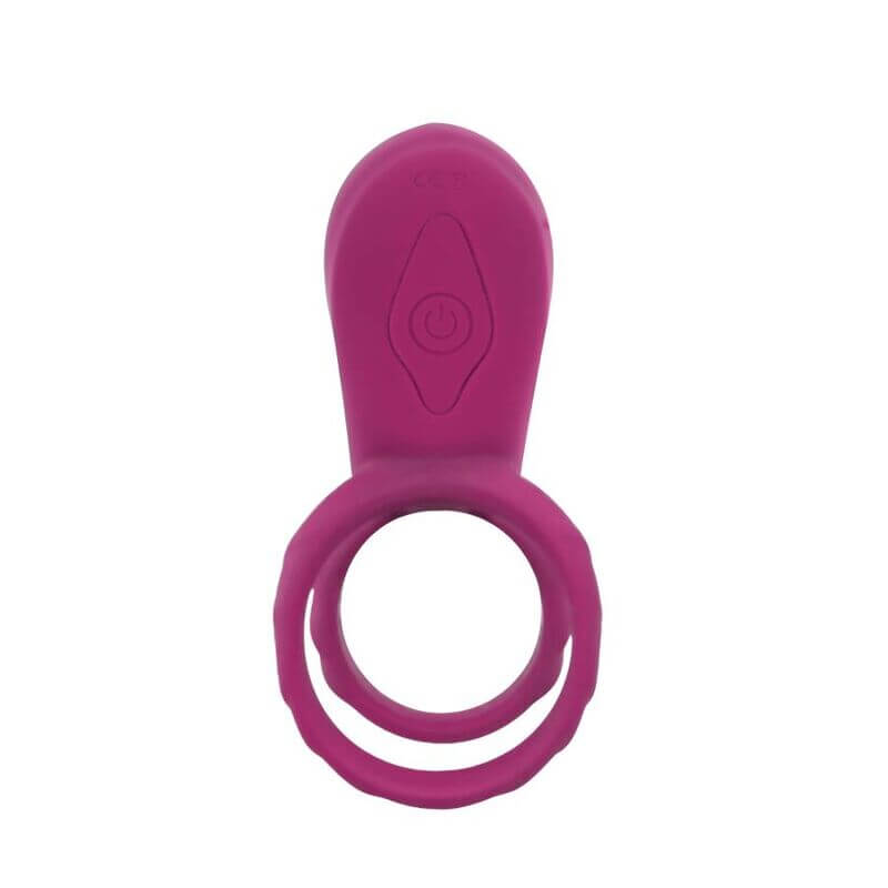 XOCOON - ANILLO VIBRADOR PARA PAREJAS FUCSIA 2 XOCOON - ANILLO VIBRADOR PARA PAREJAS FUCSIA - Imagen 2