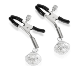 pinzas-para-pezones-con-cascabel-plateado-y-negro