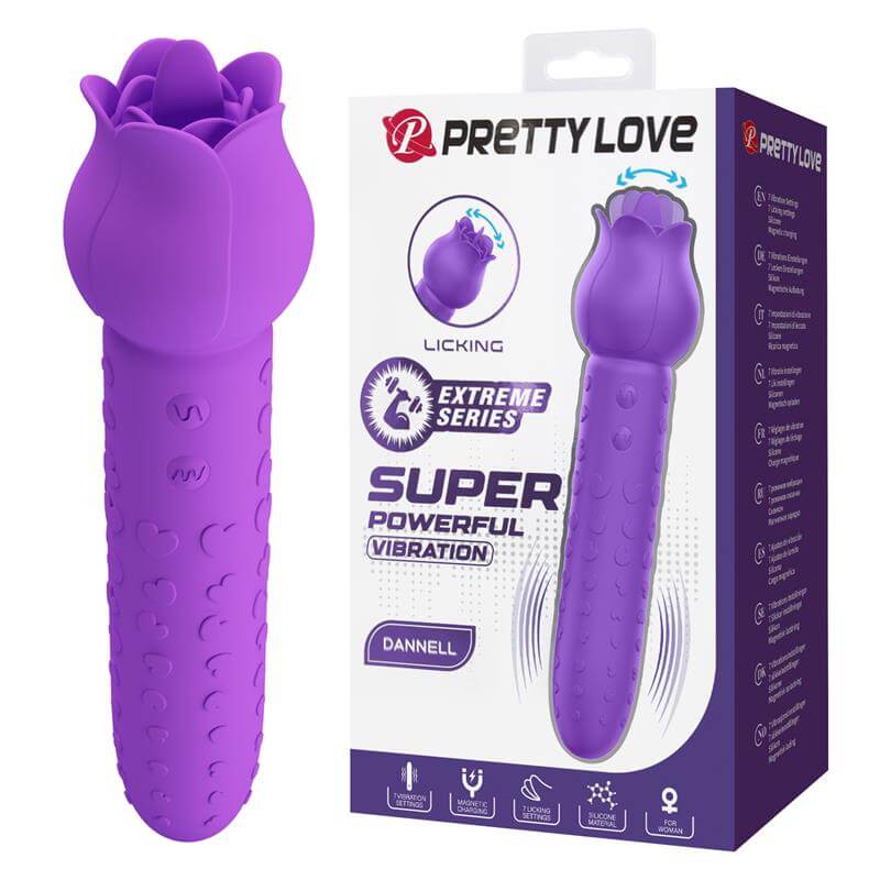 PRETTY LOVE - DANNELL ESTIMULADOR CON LENGUA 1 PRETTY LOVE - DANNELL ESTIMULADOR CON LENGUA