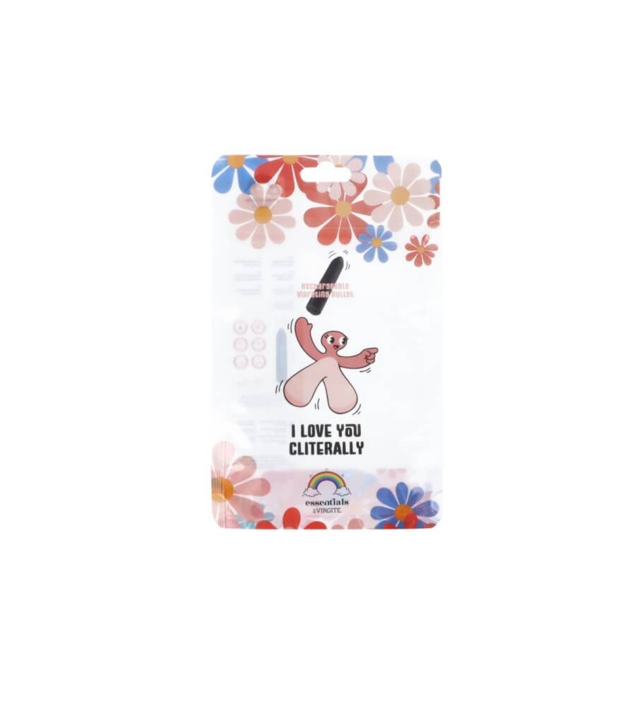 VIRGITE ESSENTIALS - BALA VIBRADORA RECARGABLE WAVE "I LOVE YOU CLITERALLY" 1 VIRGITE ESSENTIALS - BALA VIBRADORA RECARGABLE WAVE "I LOVE YOU CLITERALLY"
