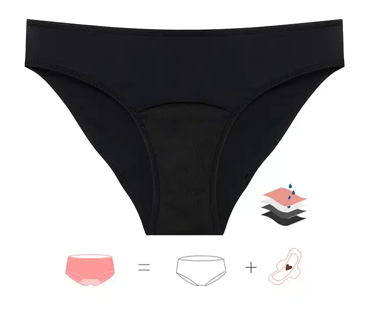 SENSUAL INTIM - BIKINI MENSTRUAL ECO 3 SENSUAL INTIM - BIKINI MENSTRUAL ECO - Imagen 3