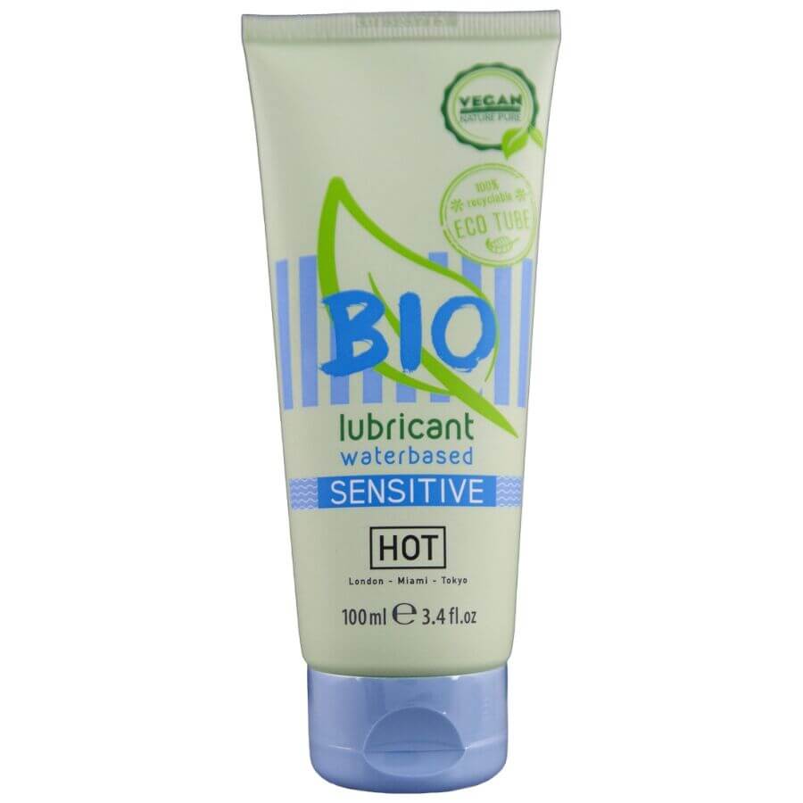 HOT - LUBRICANTE BIO BASE AGUA SENSIBLE 100 ML