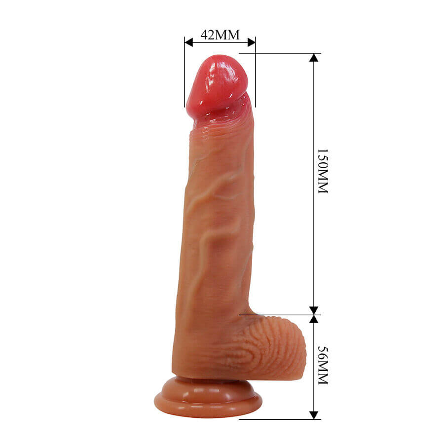 PRETTY LOVE - LISLE DILDO REALÍSTICO CON VENTOSA 20.6 CM - Imagen 2