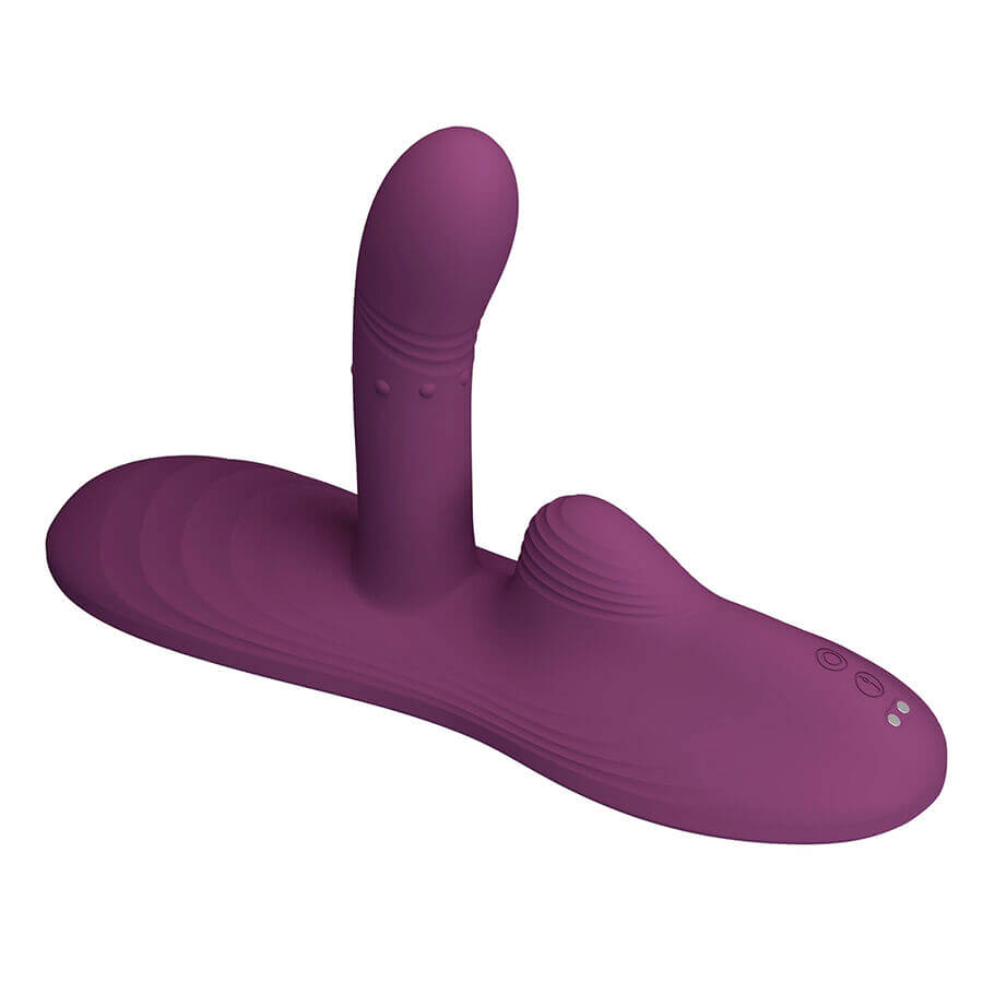 PRETTY LOVE - LUKA SIT DOWN VIBRADOR CON EFECTO CALOR Y CONTROL REMOTO - Imagen 2