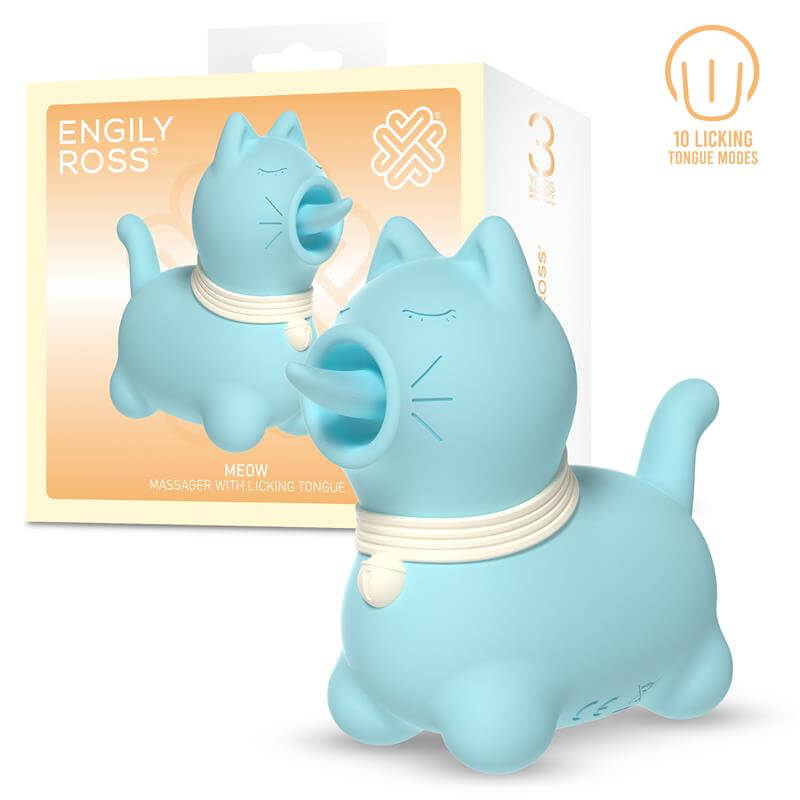 ENGILY ROSS - MEOW MASAJEADOR CON LENGUA