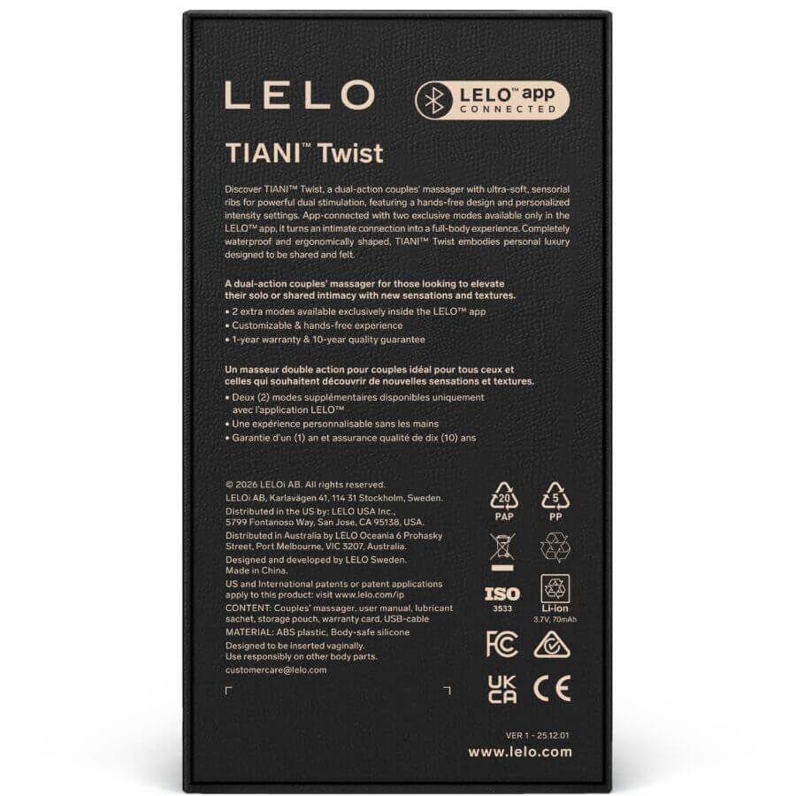 LELO - TIANI TWIST VIBRADOR PARA PAREJAS - Imagen 2