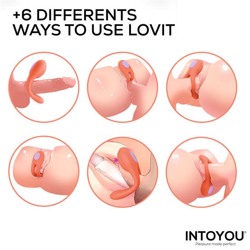 INTOYOU - LOVIT VIBRADOR DE PAREJA FLEXIBLE CON CONTROL REMOTO - Imagen 3