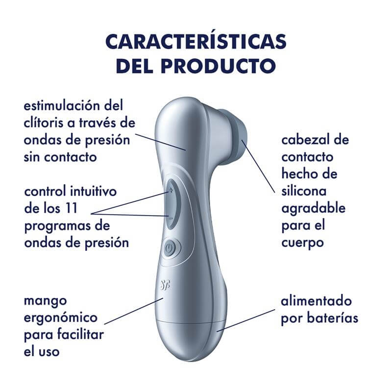 SATISFYER - PRO 2 GENERATION 2 SUCCIONADOR DE CLITORIS - Imagen 2