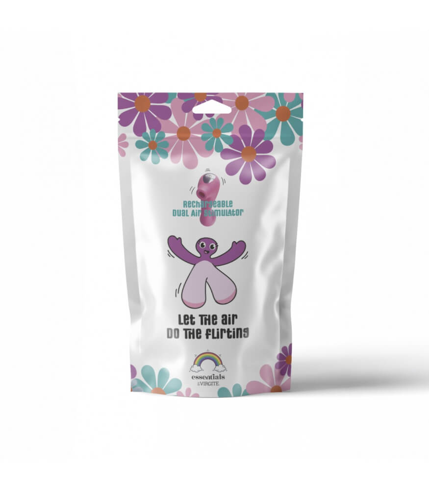 VIRGITE - BOLSA REGALO SUCIONADOR RECARGABLE "LET THE AIR DO THE FLIRTING"