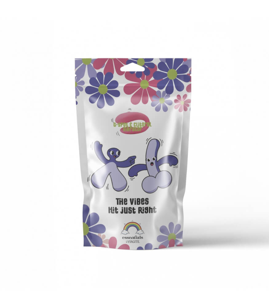 VIRGITE - BOLSA REGALO VIBRADOR DE PAREJA "THE VIBES HIT JUST RIGHT"