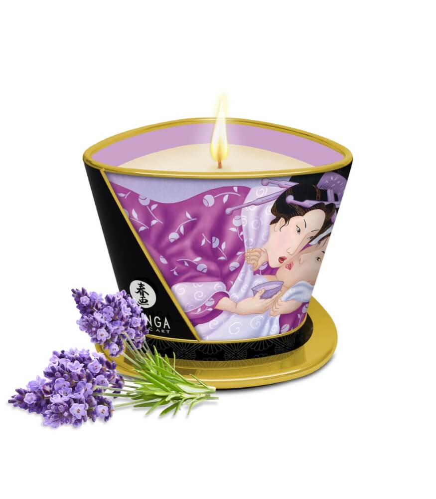 SHUNGA - VELA DE MASAJE LAVANDA 170ML