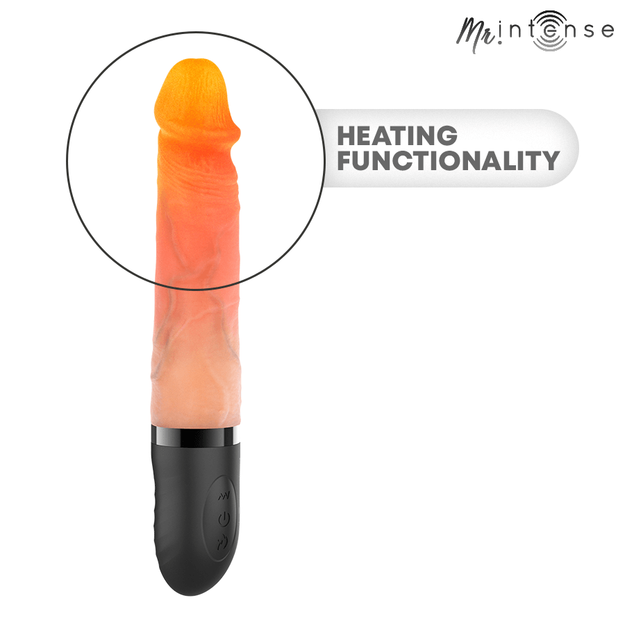 MR INTENSE - JEAN VIBRADOR UPDOWN SILICONA CON EFECTO CALOR 24 CM - Imagen 2