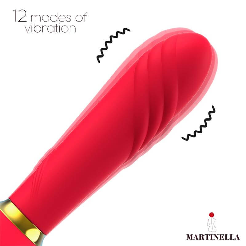 MARTINELLA - ROSA CON SUCCION Y VIBRADOR - Imagen 3
