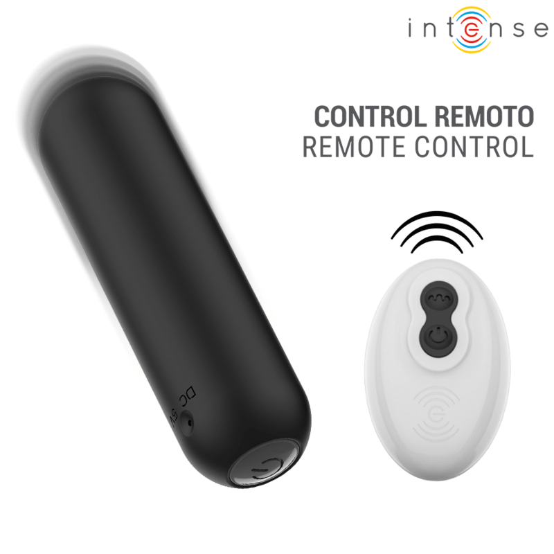 INTENSE – JUDY BALA VIBRADORA RECARGABLE CON CONTROL REMOTO